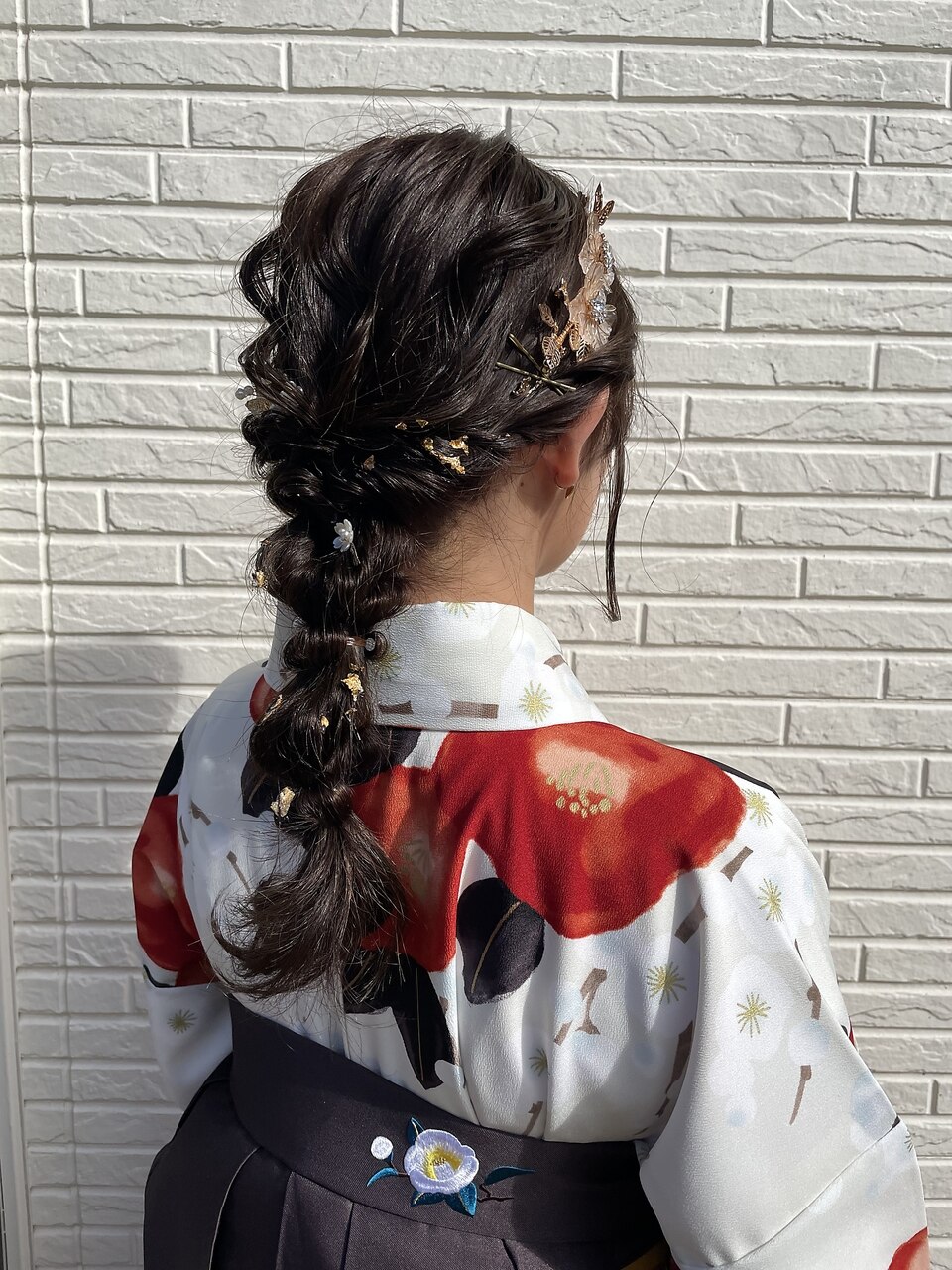 卒業式/成人式/振袖/袴/着付け/ヘアセット：L202021643｜エム