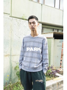 パーク(PARK) フェードベリーショートベリショツーブロソフモヒセンターパート