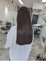 リグレイス(Re×Grace)&nbsp;☆暗髪黒髪うるツヤロング韓国ストレートヘア