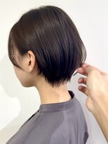 メグリ(MEGULI)&nbsp;マッシュショート【相馬】　＃小顔補正立体カット＃仙台髪質改善