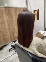 アヴァンス セブンパーク天美 松原店(AVANCE.)&nbsp;チェリーレッド×髪質改善