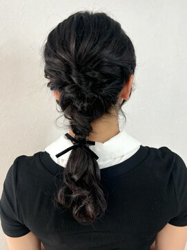 ヘアセット専門店 ナゴミ 渋谷店(nagomi) ふわふわ編み下ろし