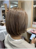 ハイライト×ボブ