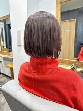 ゼン ネオ(Zen Neo) 弱酸性ストレートでまとまりボブ