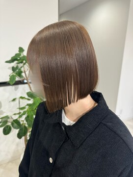アモレット 天文館店(amoretto) パツっとボブ！