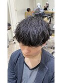 爽やかメンズショート/メンズパーマ/ソフトツイストスパイラル