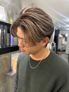 メンズサロン キング 梅田店(Men’s salon K!ng) 波巻きツイストスパイラルパーマ/フェザーパーマ/眉毛/メンズ