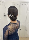 タイトシニヨンアレンジ