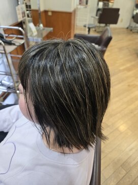 松本平太郎美容室 立川店 【立川 ハイライト ショートボブ 20代30代40代◎】