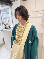 シアー(siar)&nbsp;メンズカット　スパイラルパーマ　メンズボブ