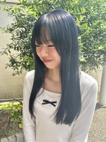 ココカラヘアー ニコ(cococara hair nico)&nbsp;ブルーブラック/透明感/ハイトーン/ブリーチ