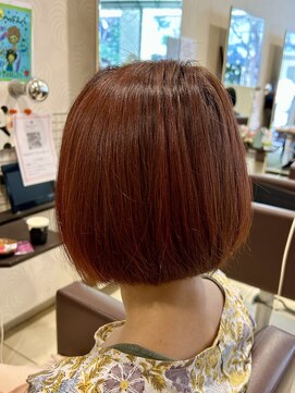 アクエアーフォンテ(aquair fonte) 大人可愛いボブ/白髪染め/30代40代50代/ショートボブ/艶髪