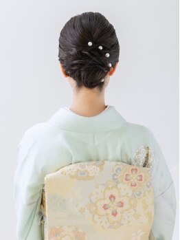 ムクプラス(mucu plus)の写真/結婚式、成人式、七五三など特別な日は着物で出席！苦しくないプロの着付けで安心＆キレイに◎