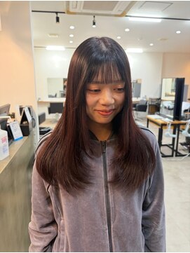 エトワールプラス 髪質改善ボルドーカラー11.20小顔