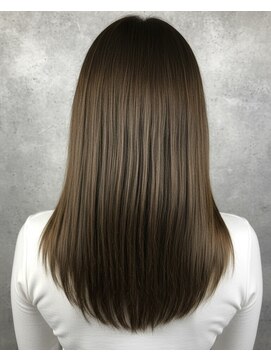 ココアベージュ/オリーブグレー/小顔/黒髪[立川/髪質改善]