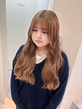 【MONA】ベージュカラー/ラテカラー/デザインカラー/ブリーチ