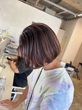 アスラン(ASLAN) 【aslan】沖縄ハイライト/沖縄コントラストハイライト/沖縄ボブ