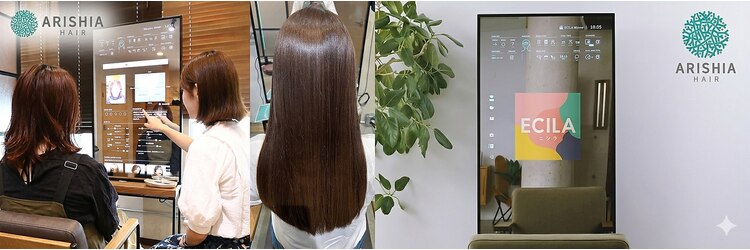 アリシアヘアー(ARISHIA hair)のサロンヘッダー