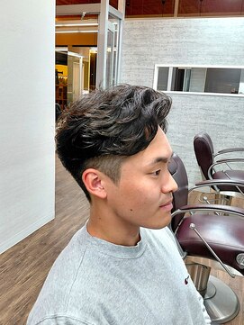 kaming 【20代30代人気◎】大人ニュアンスパーマ×刈り上げツーブロック