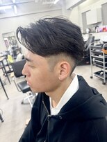 ヌークバイラヴェスト 四日市(neuk by lovest)&nbsp;【neuk服部】リバースセンターパートニュアンスパーマ