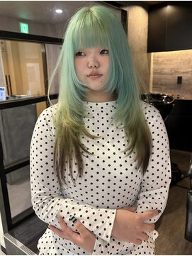 シア 富雄店(Sia.) mint × hushcut