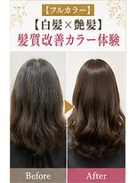 リアン(Lien) 【フルカラー】【白髪×艶髪】髪質改善カラー体験