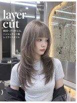 コレット 大宮(collet)&nbsp;透明感ブリーチカラー×ハッシュカット