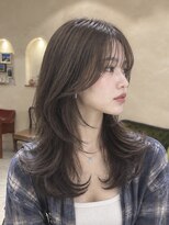 ビュートリアム265(BEAUTRIUM 265)&nbsp;＊透明感アッシュブラウン×大人セミロングレイヤー銀座丸の内