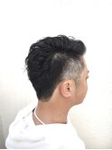 外国人風フェードカット