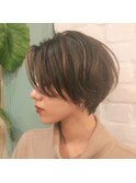 ＊大人かわいいハイライト×ショート　辻幸奈　表参道