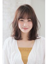 ジョエミバイアンアミ(joemi by Un ami)&nbsp;joemi インナーカラースパイラルボブディくびれセミディ 花野