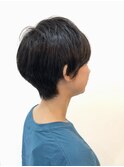 大人可愛いナチュラルショート