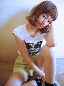 マルツ 銀座(maltu) 【カジュアル可愛い】伸ばしかけスウィングボブ