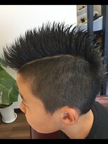 ヘアー サロン ハグ(hair salon HUG)&nbsp;ハードモヒカン！