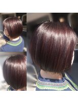 ディーリンク 南橋本店(HAIR MAKE DLINK) 白髪も明るくピンク系カラー