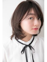 ラフ フロム ガーデン(Laf from GARDEN)&nbsp;加藤貴大30代40代人気大人に似合う丸み背ミディアムスタイル