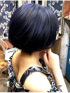 ウサギジュニア(ウサギjr.) ネイビーボブ