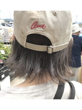 ムク バニラ モカ ラテ(MUKU vanilla/moca/ratte) バレイヤージュを帽子で。