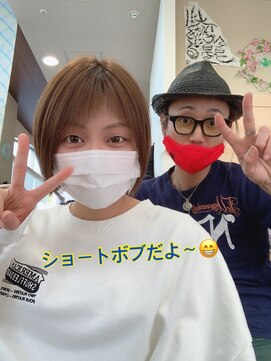 インプレス ちとせモール店(impres) ショートボブが大好き(^_^)