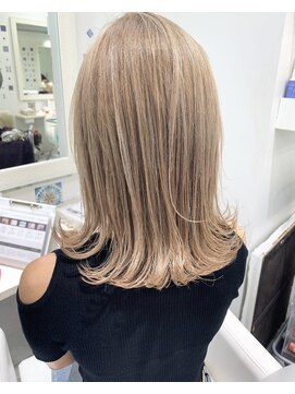 ラピス 千葉(Lapis) ミルクティーパールベージュスタイル☆