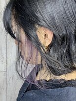 アース 三ツ境店(HAIR&MAKE EARTH) イヤリングカラーパープル