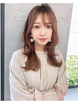リコバイアフロート(riko by afloat) 大人フェミニンロングレイヤー韓国風ヘア
