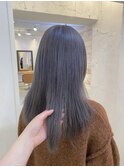 ブリーチカラー×シルバーカラー