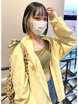 ディーカヘアー(Di KA HAIR) 【Di-KA】ホワイトインナーカラー/YUDA