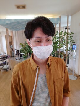 ニージ(Ni-ji) かき上げメンズスタイル