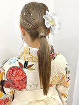 キー(kii)&nbsp;ヘアアレンジ　成人式ヘア　卒業式ヘア　福岡　天神　薬院