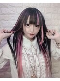 インナーメッシュ　エクステ　アイドル　インスタ映え♪♪