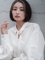 レジュアル(RESSUAL)&nbsp;大人可愛い20代30代40代小顔ワンサイドショートボブ丸み前下がり