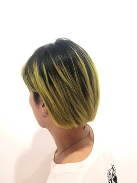 ミュー(Mu) ルーツカラー＋レモンイエロー