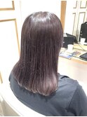 透け感バッチリラベンダーグレージュ